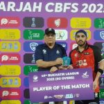 Z Games Strikers’ Muhammad Azhar’s four-wicket spell strikes down Lexington Shotguns